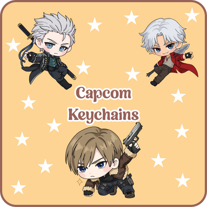 Capcom Acrylic Keychain