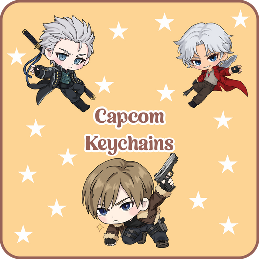 Capcom Acrylic Keychain