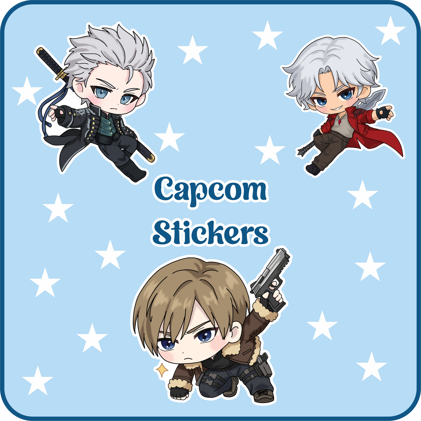Capcom Stickers