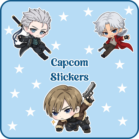 Capcom Stickers