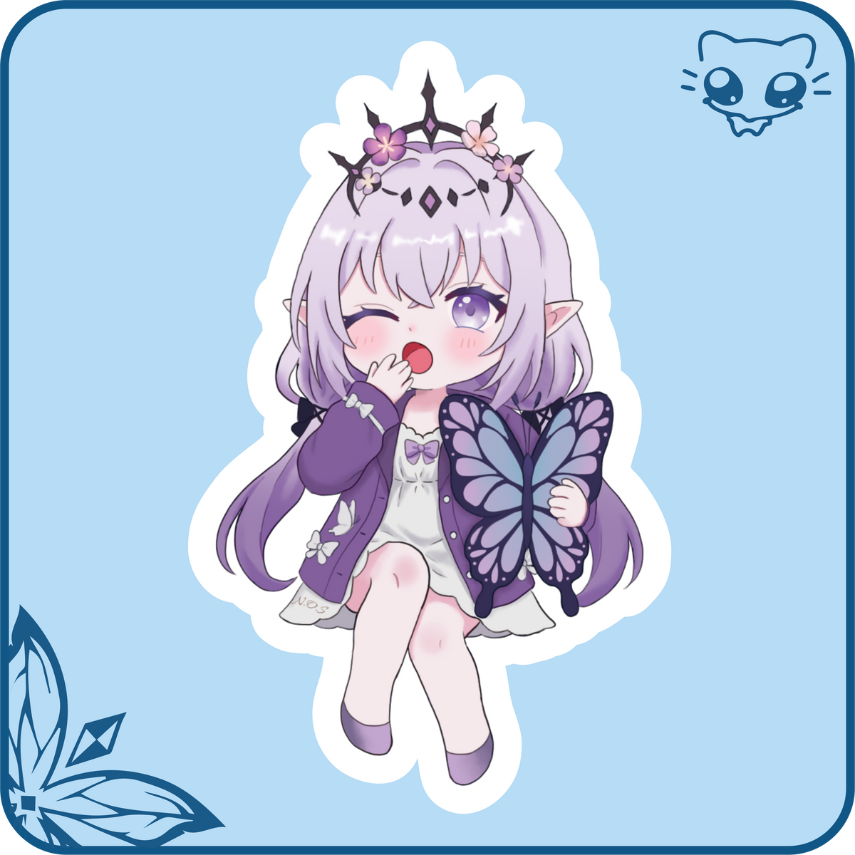 Sleepy Honkai Star Rail Stickers