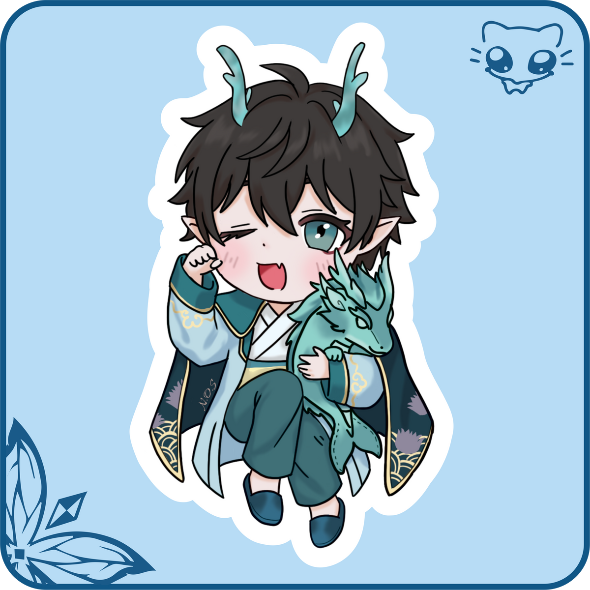 Sleepy Honkai Star Rail Stickers