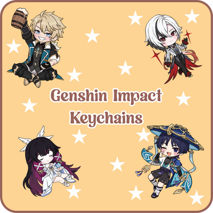Genshin Impact Acrylic Keychains