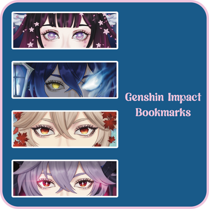 Genshin Impact Bookmarks