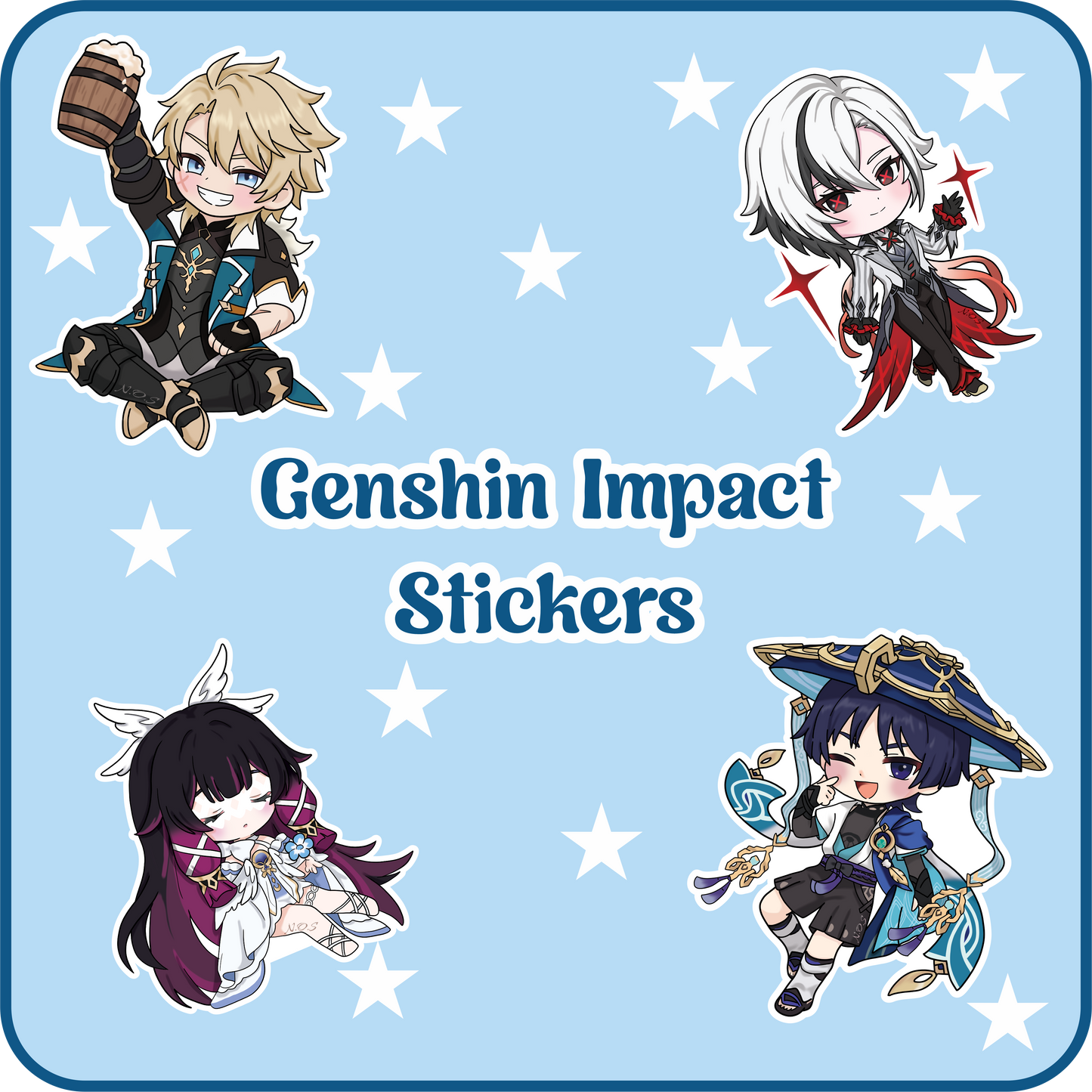 Genshin Impact Stickers