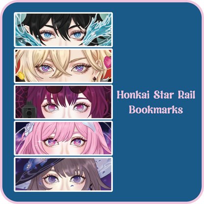 Honkai Star Rail Bookmarks