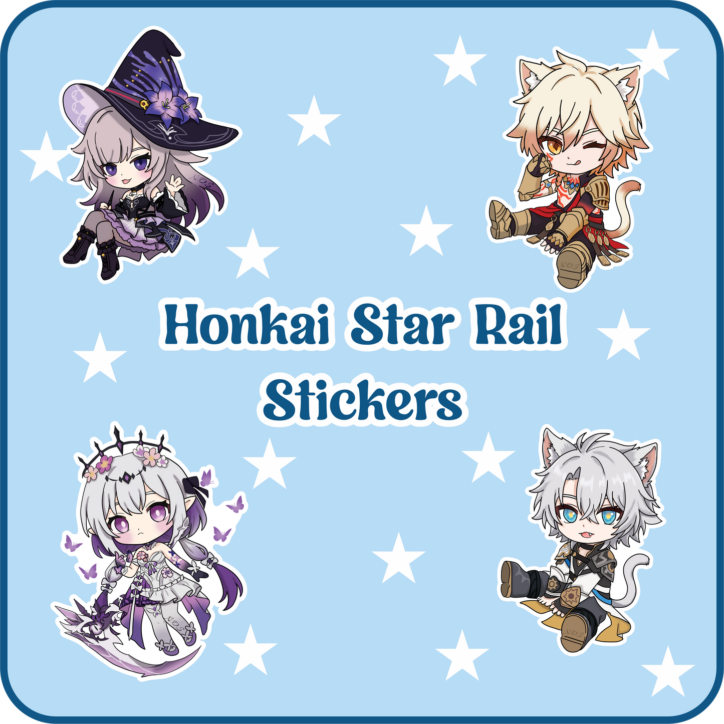 Honkai Star Rail Stickers