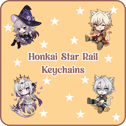 Honkai Star Rail Acrylic Keychain