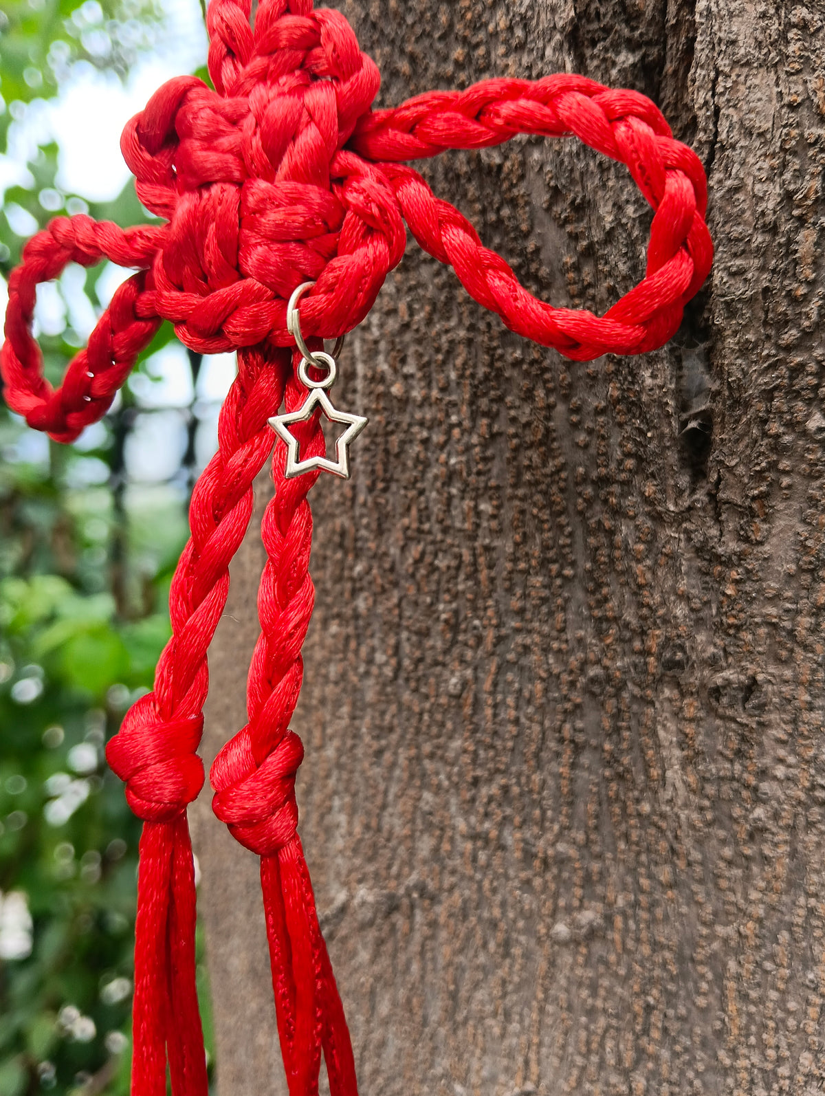 Hand Braided Lucky Knots
