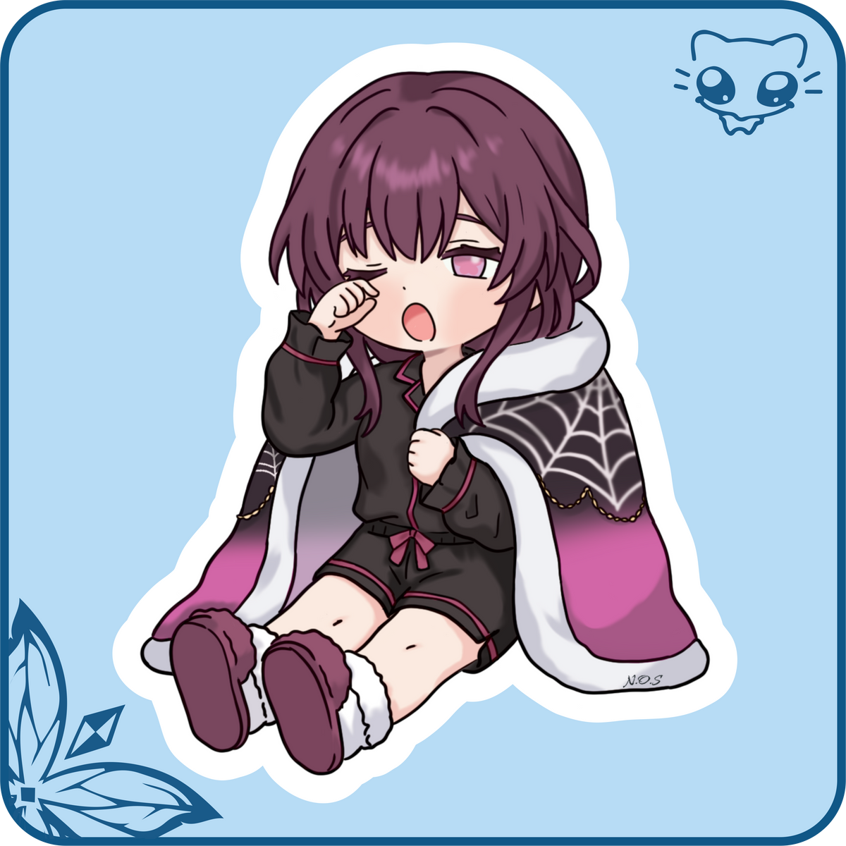 Sleepy Honkai Star Rail Stickers
