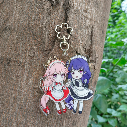 Genshin Impact Acrylic Keychains
